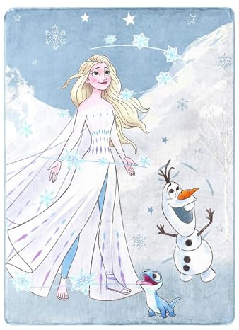 Northwest Frozen Silk Touch Throw Blanket, 46 x 60, Snow Play