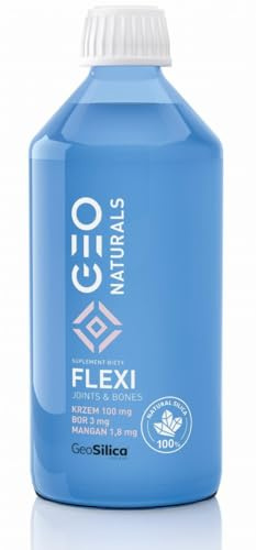 Silicon 100 mg Boron 3 mg Mangan 1.8 mg Flexi Joints and Bones 500 ml GeoNaturals GeoSilica MedicaLine