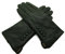 TheGloveHut Damen Echtes Weiches Leder Handschuhe Vollständig Gefüttert Geschenk Verpackt (Dunkelgrün, M 7 )