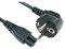 ABC Products EU Europe French German Spain Italy Region C5 Cloverleaf Power Supply Adapter Cord Mains Cable Lead Plug for Laptop Acer Dell HP Compaq Sony Toshiba Vaio Delta etc 1.8M Long