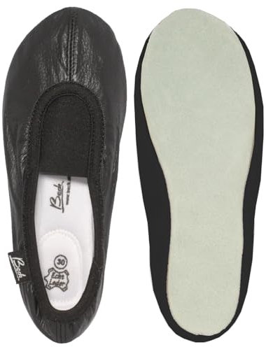Beck Unisex Gymnastikschuh Basic, Schwarz, 40 EU