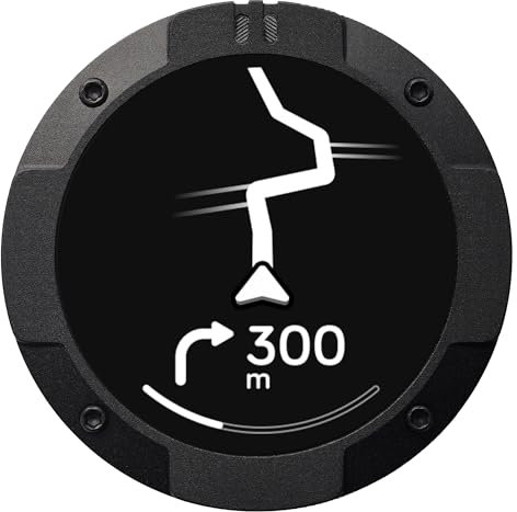 Beeline Moto II - Navigationsgerät für Motorräder | Globale Navigation | Minikarten-Schnittstelle | 14 Stunden Akkulaufzeit | IP67 Wasser- und stoßfest | USB-C-Aufladung mit Riemenhalterung