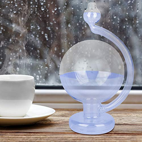 Weather Prediction, Elegant Decor, Weather Forecast Bottle, Glass Globe Barometer for Home and Office Decoration, Suitable for Birthdays and Anniversaries