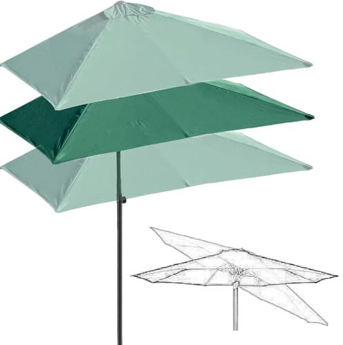 OPOLDBDMAC Mezzo Ombrellone Ombrellone Da Esterno Patio Ombrellone Da Esterno Mezzo Ombrellone Rettangolare Mezzo Ombrellone Regolabile In Altezza Per Parete, Balcone, Giardino, Ponte, Caffetteria(Dar