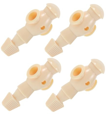 LRXIYODE 4 Piezas Accesorios para Futbolín Figuras de Jugadores de Fútbol de Mesa Muñecos Reemplazo Fácil y Elegante para Máquina de Futbolín