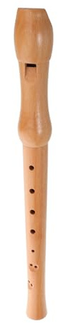 ARTSEWPLY Wooden 8-Hole Alto Recorder Flute Instrument for, Beech Wood Material, Beginner Musical for Music Practice and Early Education