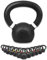 wuuhoo® Kettlebell Rocky, Kugelhantel 4kg - 32kg aus massivem Gusseisen mit Pulverbeschichtung, Gewicht aus Cast Iron, Schwunghantel für dein Krafttraining - Fitnessgerät für Zuhause 4 kg