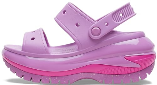 Crocs Unisex-Adult Mega Crush Sandal, Platform Sandals, Multi, 6 Men/8 Women