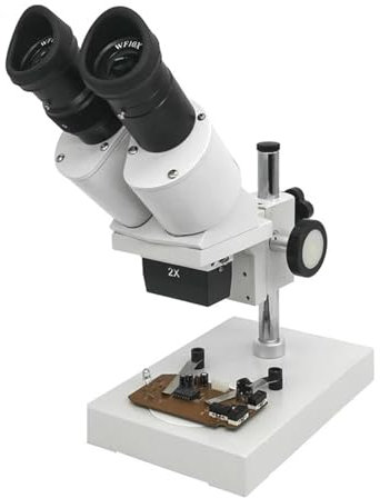 Digitalt mikroskop, 10X/20X Binokular Stereoscope Industriell Lödkikare for Smartphone Reparationsverktyg