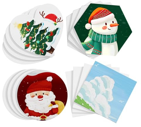 Vaguelly Panneaux de Peinture Magnétiques Toile Magnétique pour Réfrigérateur Kit de Fabrication Aimants Accessoires DIY et Décoratifs