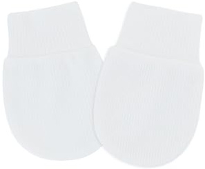 WYLZLKX Moufles pour bébé anti-rayures en coton respirant pour garçons et filles de 0 à 12 mois