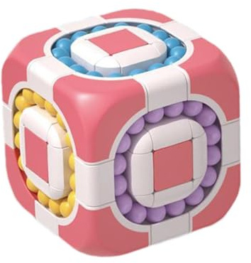 Juguetes inquietos | Magic Bean- Giratorio, Cubo, Fidget Toy Spinner, yemas de los Dedos, Juguetes creativos para Regalos de cumpleaños, día del niño, Temporada Escolar