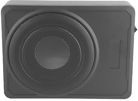 Chiyyak Bilsubwoofer i Aluminiumlegering 800W Basförstärkare Högfrekvent Power Controller för Chockerande Lyssningsupplevelse 10in