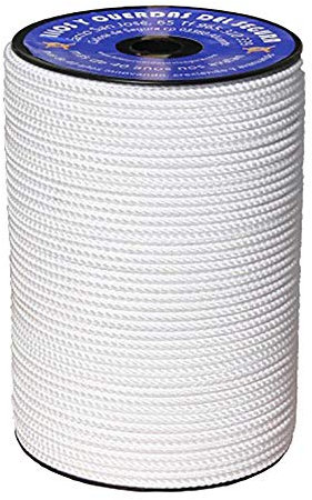 Hilos Y Cuerdas Del Segura 5546050200 - Cor.nylon trenzado mixto pes-po 5 mm 200 mts blanco