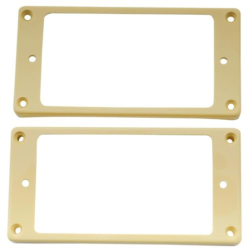 Musiclily Pro Plastik Gewölbter Boden Humbucker Rahmen Set für China Made Epiphone Gitarre