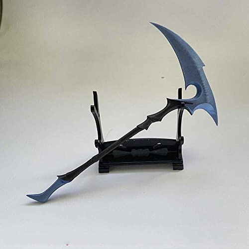 MKNBRSJ 3D Hand-Painted 1/12 Scale Sickle Hook Sword Weapon Model for 6 Action Figure Accessory