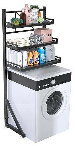 Virgorack Multifunktionales Aufbewahrungsregal, dreistöckig, höhenverstellbar, platzsparend