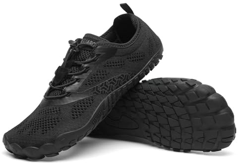 SAGUARO Barfotaskor herr dam tåskor unisex traillöparskor