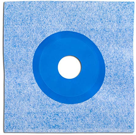 1 manguito de sellado. Bodenmanchette Wandmanschette 150 x 150 mm Dehnöffnung, agujero Ø 25 mm Badabdichtung Dichtband ducha B04 SE