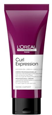 L'Oréal Professionnel Leave-In für welliges und lockiges Haar, Serie Expert, Curl Expression Long Lasting Intensive Leave-In Moisturizer, 200 ml