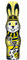 BVB Borussia Dortmund Schoko Osterhase 85g