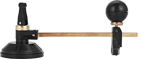 Tissting Taglierina per Bussole in Vetro Regolabile con Impugnatura a Pomello Tondo Taglierina Circolare per Bussole con Ventosa Bilance a Taglio Netto(30 cm)