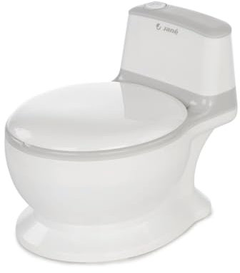 Jané First Potty Pot d'Apprentissage avec Son, Nettoyage Facile, Antidérapant, Anti-Éclaboussures, Cuve Amovible