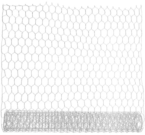 Didiseaon 2 Pièces De Fil Barbelé Hexagonal Fil De Poule Déchiqueté Clôture De Poulet Treillis Métallique De Jardin Filet De Poulet Filet De Jardin Filet De Bétail Filet Métallique