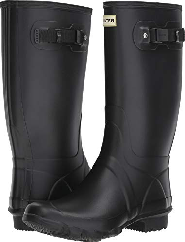 HUNTER Damen Field Huntress Rubber Black Black Stiefel 42 EU