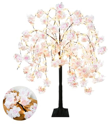 4FT Cherry Blossom Tree with Lights