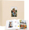 Album photo 10 x 15 cm, 240 photos avec surface d'écriture, 10 x 15 cm, couverture en lin avec fenêtre avant, 240 photos horizontales et verticales, 4 x 6, album photo pour mariage, enfants, voyage,