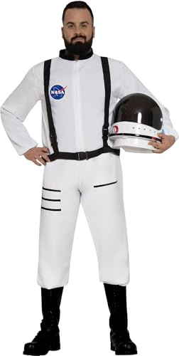 FIESTAS GUIRCA Weißes Astronautenkost?m f?r Herren