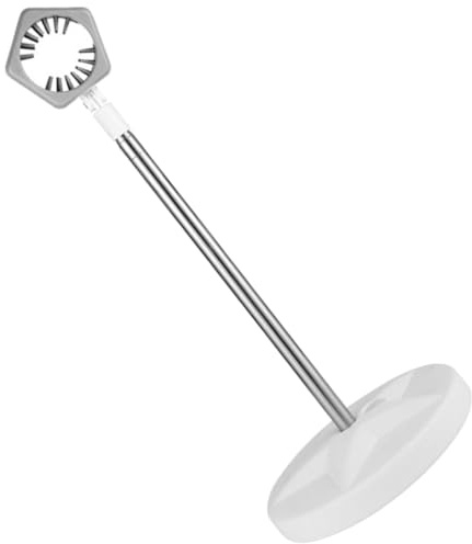 VALICLUD Support de Sèche-cheveux sur Pied Réglable de 50 à 106 Cm en Acier Inoxydable Base Stable pour Toilettage D'animaux à Domicile