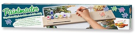Schipper 605210763 måla efter siffror, Paintmaster – praktisk hjälp konstverk av lindträ, 540 x 90 x 18 mm