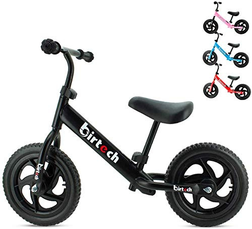 Hadwin Balance Bike for Boys Girls 12’’ Carbon Steel Frame No Pedal Walking Balance Bike Training Bicycle for 2 3 4 5 6 Years Old Kids and Toddlers