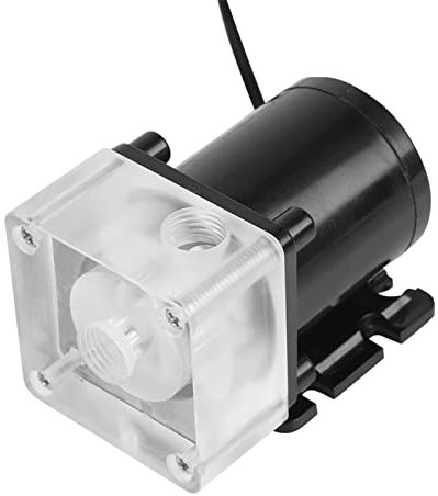 Pompa per Acqua silenziosa per PC Fai-da-Te, di Raffreddamento ad Acqua Pompa per Urti d'Acqua Filettatura G1/4 per PC 500L/H
