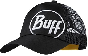 BUFF®| Kappe Trucker Männlich Weiblich Erwachsene Verstellbar, Komfortabel, Atmungsaktiv, Qualität, Modern, Outdoor, L/XL, Noir