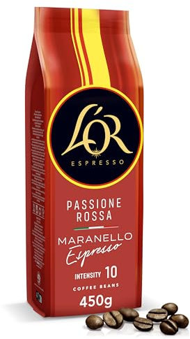 L'OR Espresso Café Grano Passione Rossa Maranello Espresso | Intensidad 10 | 450 gr