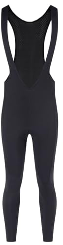 LXKSZYUFC Salopette Ciclismo Bavaglino da Ciclismo for Uomo in Inverno, Pantaloni da Equitazione Caldi Antivento e Morbidi, Mountain Bike, Abbigliamento da Equitazione for Bici da Strada(L)