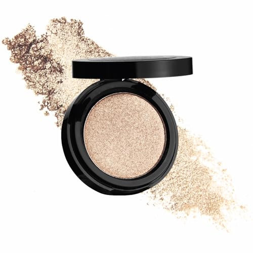 Sandstone Scandinavia Highlighter 530 Golden Champagne, Schimmernder in wunderschöne Farbnuancen, vegan Puder ohne Parfüm und für Allergiker geeignet