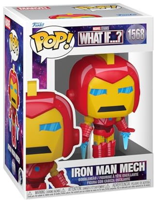 Funko Pop! Marvel: What If - Iron Man - Collectable Vinyl Figure - Gift Idea - Official Merchandise - Toys for Kids & Adults - Superheroes Fans - Model Figure for Collectors and Display