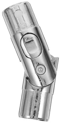 GALPADA Parti di Ricambio per Ombrellone da Esterno Staffa di Sterzo in Argento Sostituzione Dell'Ombrellone di Ricambio per Ombrellone Staffa di Sterzo in Lega di Alluminio