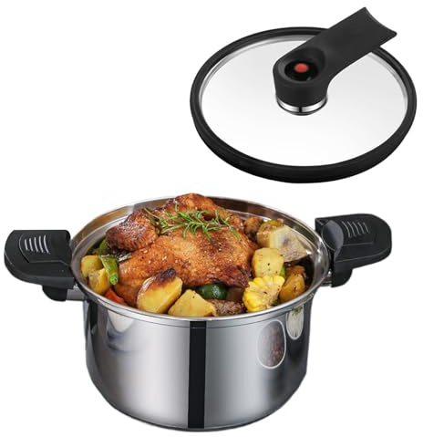 Pentola A Pressione,Pentola per Cucina Rapida | Accessori Per Cucina Ergonomici E Utensili Da Cucina Per Appassionati Di