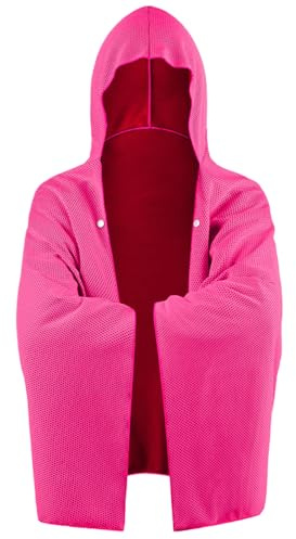 Serviette d'enveloppe de douche - cape de sport de séchage, feuille avec capuche absorbante | Multipurpo léger UV Housse de surf de yoga, accessoire de voyage à la plage pour les exploits