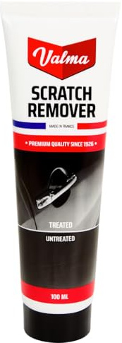 Valma Scratch Remover 100 ml – Antigraffi per Auto – Elimina Graffi Superficiali – Pasta Lucidante in Tubo