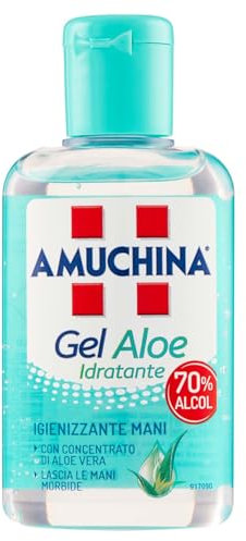Angelini Amuchina - Gel Aloe Igienizzante Mani, 80ml