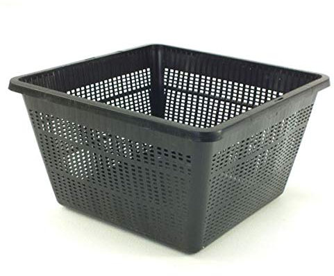 Pisces Pond Square Plant Basket 23 x 23 x 13cm - Single Water Pond Planting Pot