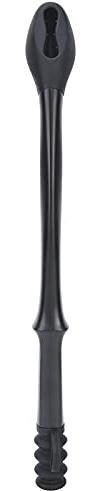 FILFEEL Essuie Fesse Aide aux Toilettes, Pince pour Papier Toilette, Outil à la Toilette Long Manche Essuie-Glace Hanches Confortable Personnes Agée Mobilité Limitée Handicapées, 40cm (Noir)