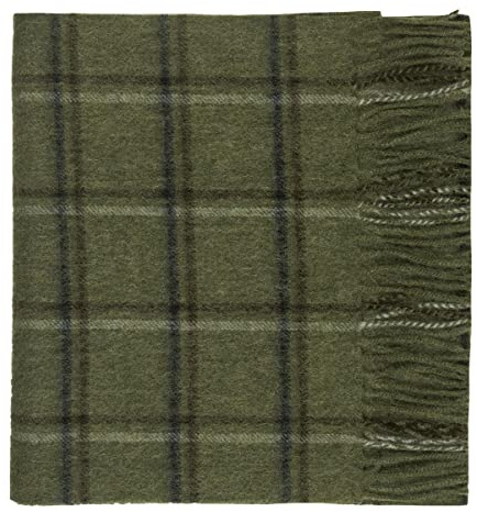 Oxfords Cashmere Bufanda con diseño tartán 100 % lana de cordero
