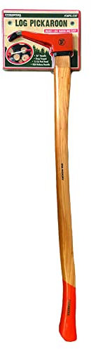 FORESTER Pickaroon Holzscheitwerkzeug, 91,4 cm, USA-Hickory-Griff, Hakaron-Holzwalze, Forstwerkzeuge zum Ziehen und Stapeln von Holzscheiten